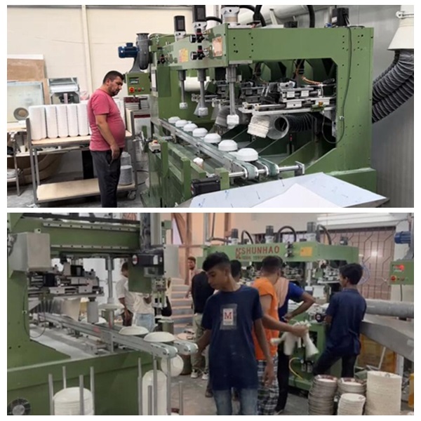 Shunhao edge grinding machine for melamine kitchenware
