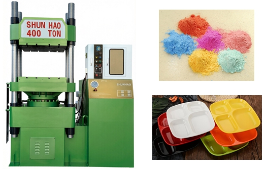 Shunhao 400 tons melamine tableware molding machine