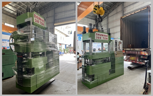 شحنة آلات ضغط الميلامين 200 طن و300 طن Shunhao