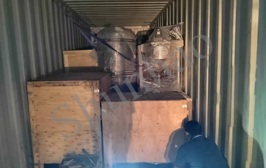 شحن معدات إنتاج أدوات المائدة المصنوعة من الميلامين من مصنع شونهاو